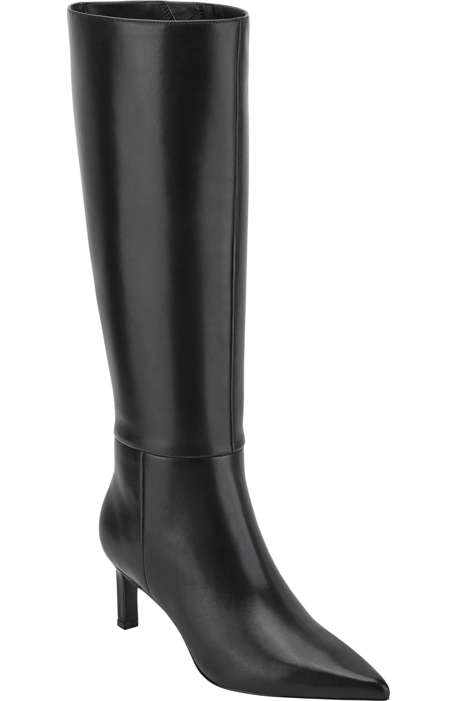 Eva Pointed Toe Knee High Boot (Women) | Nordstrom