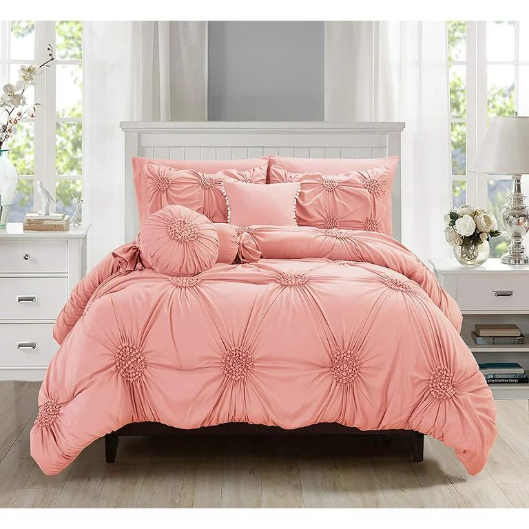 10-PIECE Bed-in-a-Bag Sunflower Comforter Set, Silky Soft Complete Comforter Set Includes Bed She... | Walmart (US)