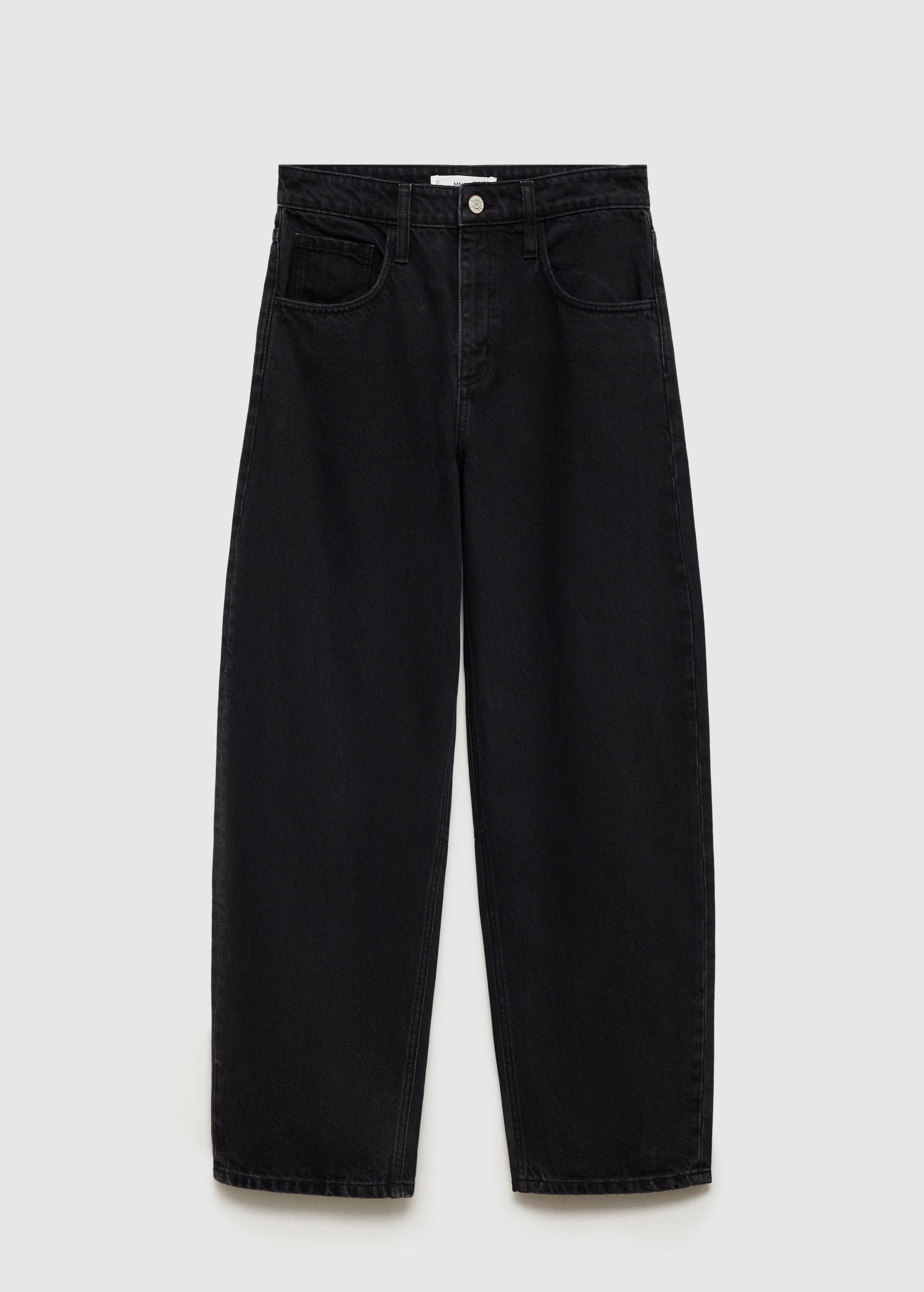 High-waist slouchy jeans - Woman | MANGO USA | MANGO (US)