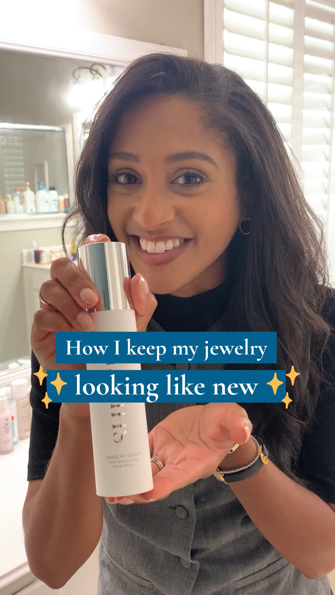 This tiny habit changed how my jewelry looks every day. ✨
Meet the Shinery Jewelry Wash — it cleans your jewelry while you wash your hands. No soaking, no scrubbing, no extra steps. Just sparkling rings every single day without even thinking about it.
It's safe for all metals and gemstones, and the before and after is genuinely unreal. I keep mine right by my sink so it's just part of my morning routine now.
It also makes the most thoughtful gift for birthdays, teachers, hostess gifts, or honestly anyone who is hard to shop for. Linked on my LTK! 💍 #ad #shinery

#LTKdayinmylife #LTKselfcare #LTKgrwm