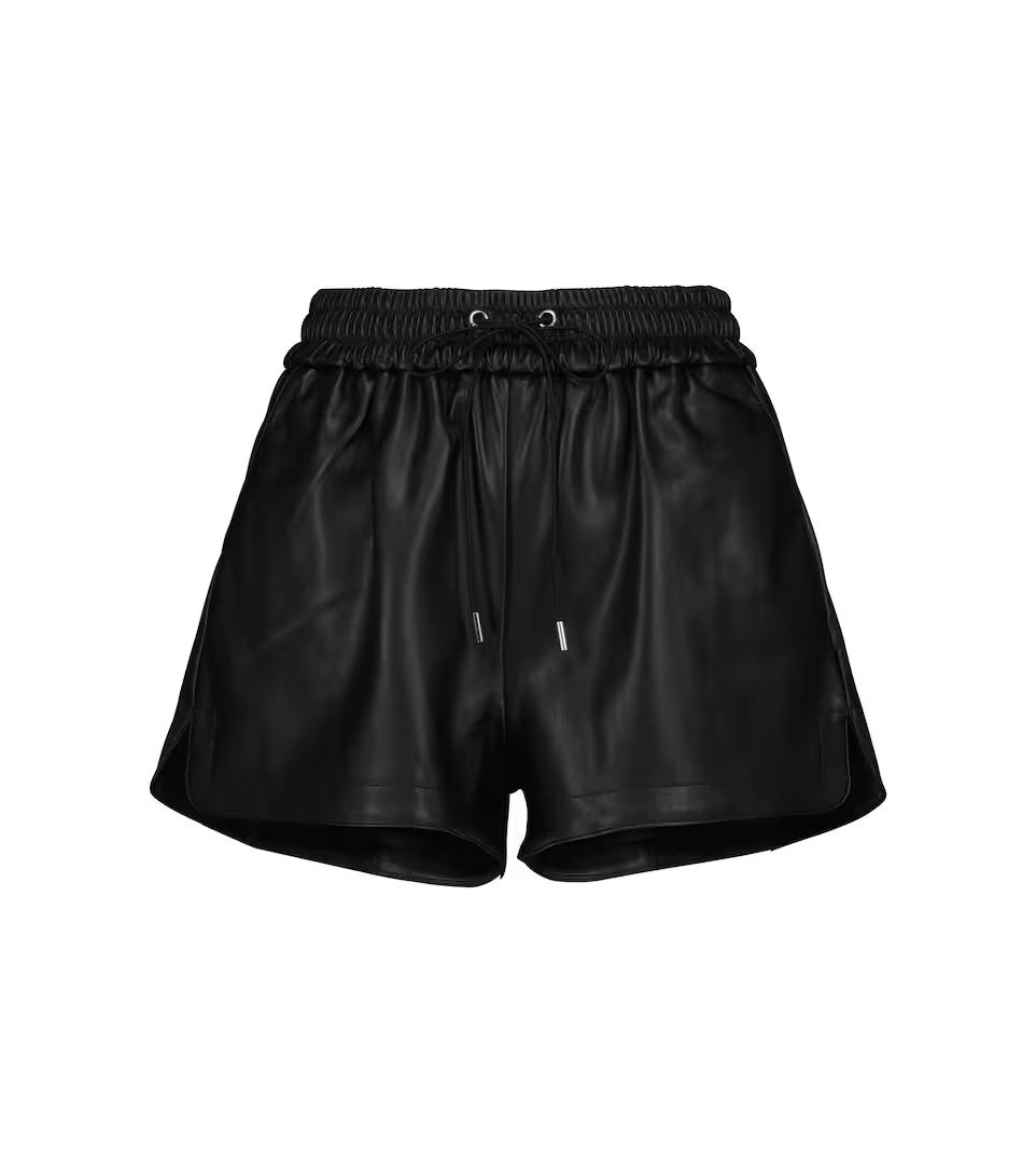Agata faux-leather shorts | Mytheresa (INTL)