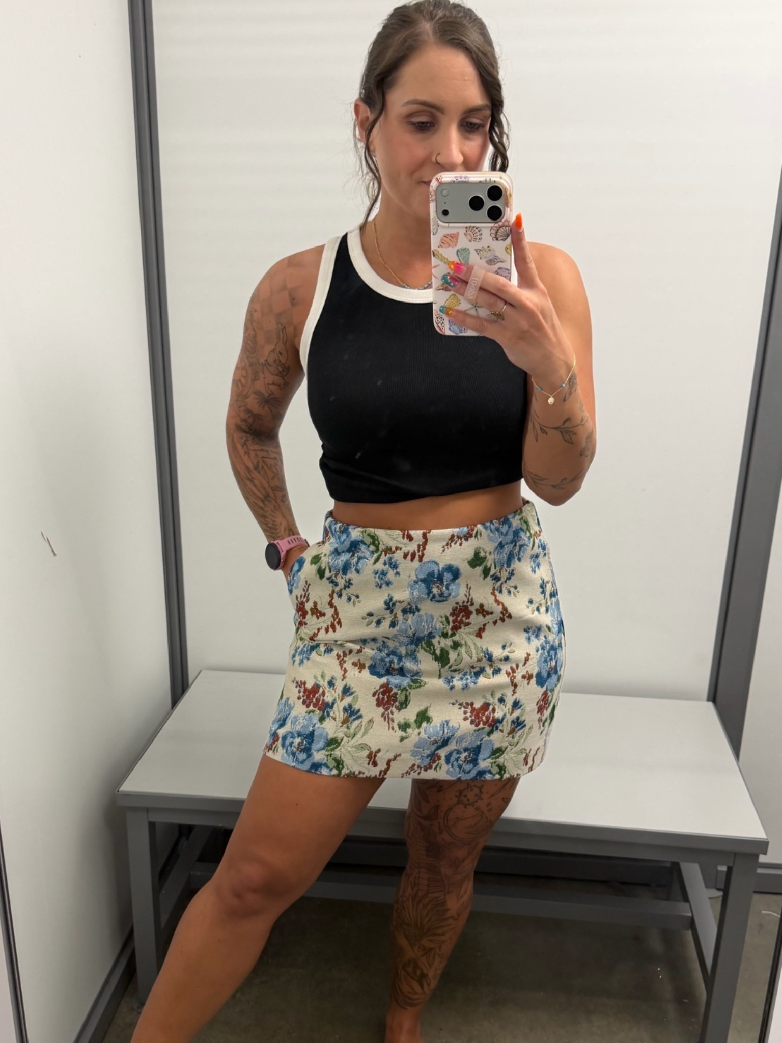 Probably going back for this skirt because it’s so cute and perfect for fall/winter because it’s a thicker material. This is a 6 but I need a 4. Comes in one other print. @Walmart

#LTKxWalmart #LTKSeasonal #LTKNYFW
