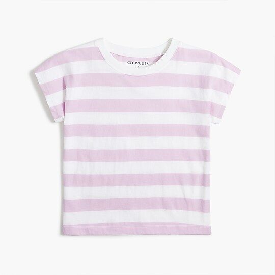 Girls' striped Dolman tee | J.Crew Factory