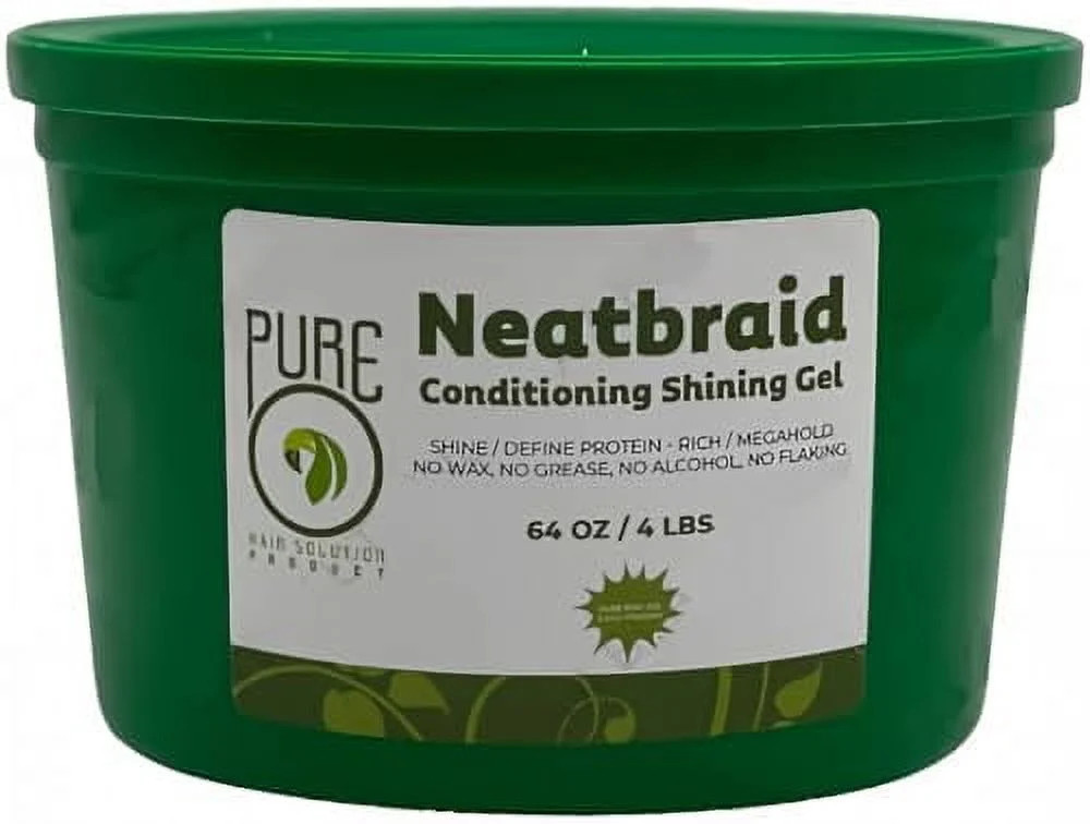 KAGA Pure O Natural Neatbraid Beauty Professional Conditioning Shining Gel 64oz / 4LB | Walmart (US)