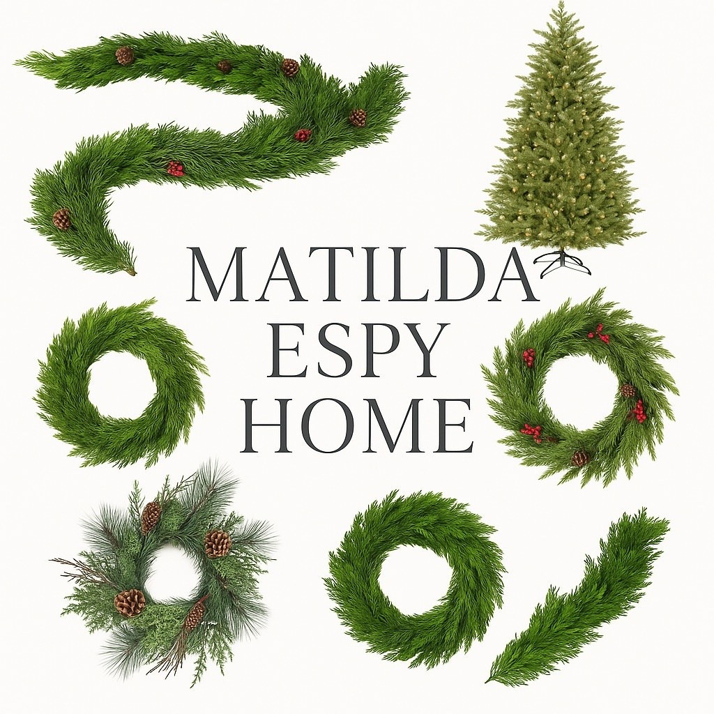 Christmas Trees Holiday Wreaths Garland 

#LTKHome #LTKHoliday #LTKSeasonal