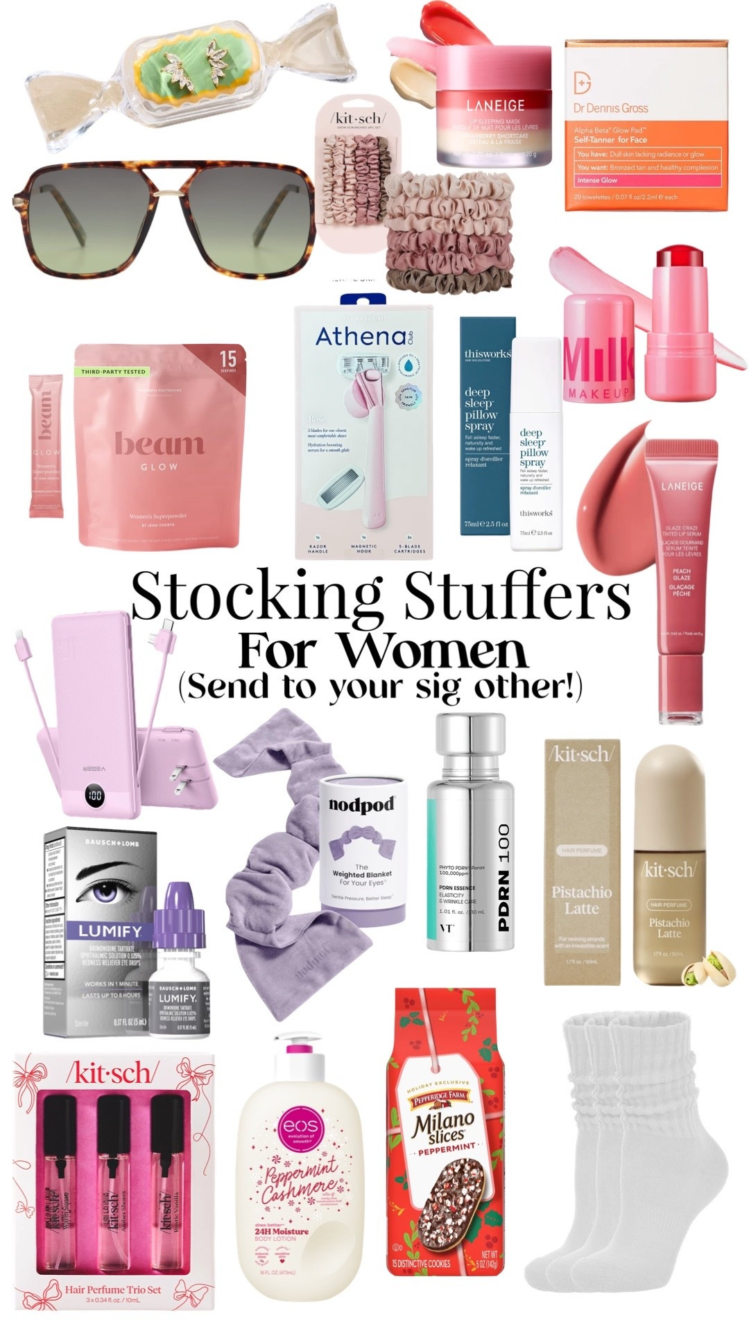Stocking stuffers for women (things I’d love!) 

#LTKHoliday #LTKGiftGuide