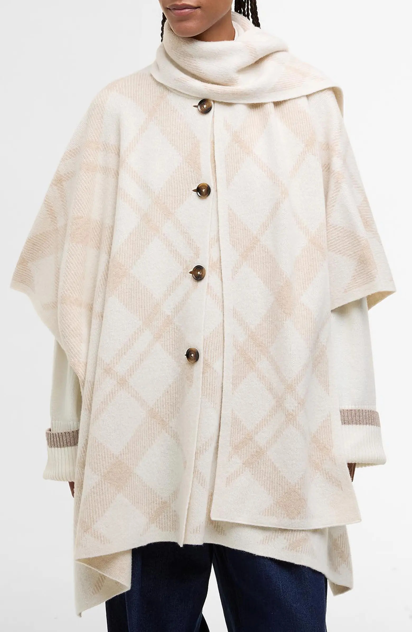 Vienna Wool Blend Sweater Cape | Nordstrom