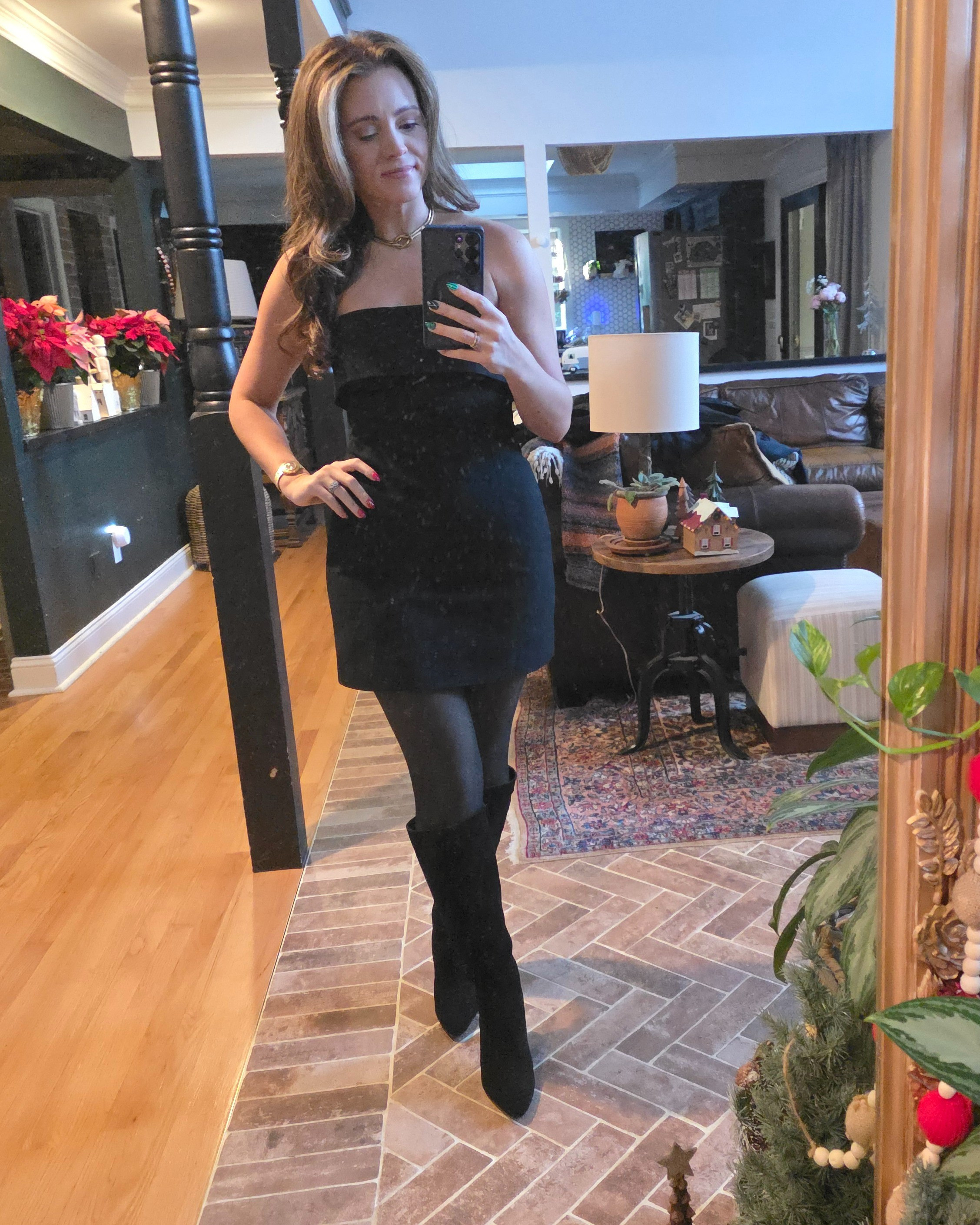 Shop my look! My boots are a door buster on sale for $150! 

#LTKHoliday #LTKootd #LTKPetite