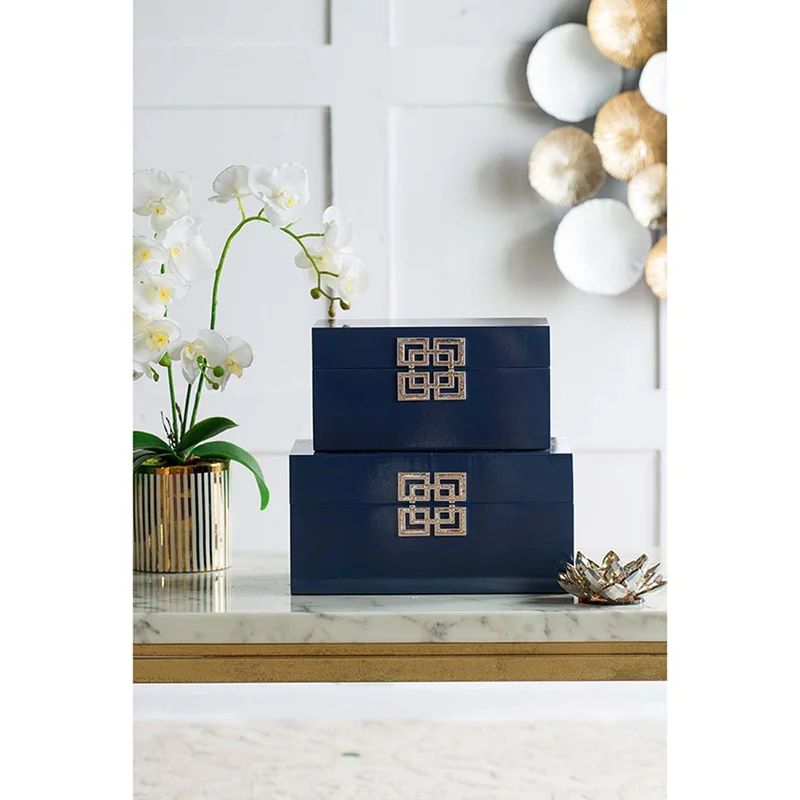 Nadine Decorative Boxes - Set of Two | Wayfair North America