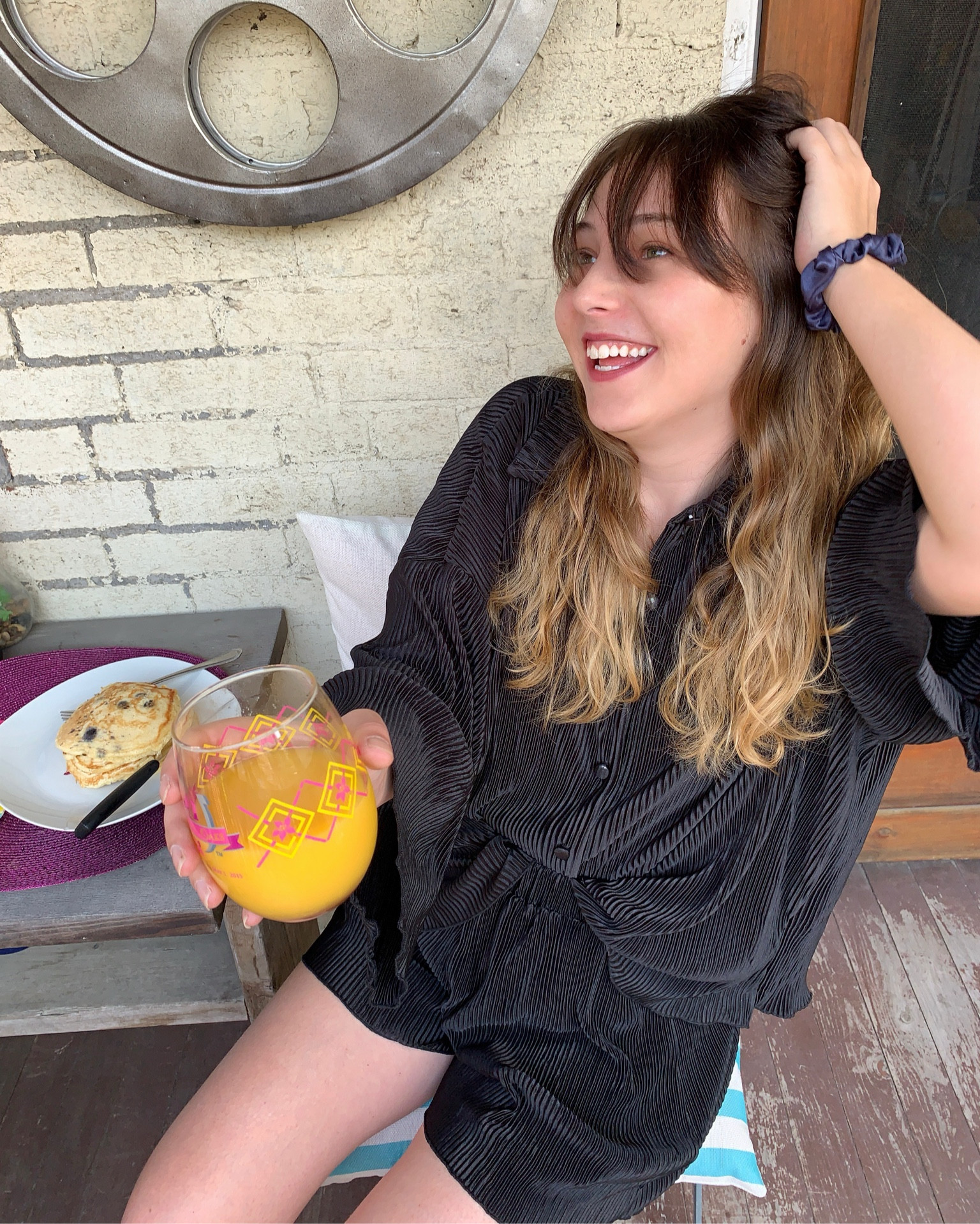 Balcony breakie season 🥂 

#LTKsummer #LTKcanada #LTKhome