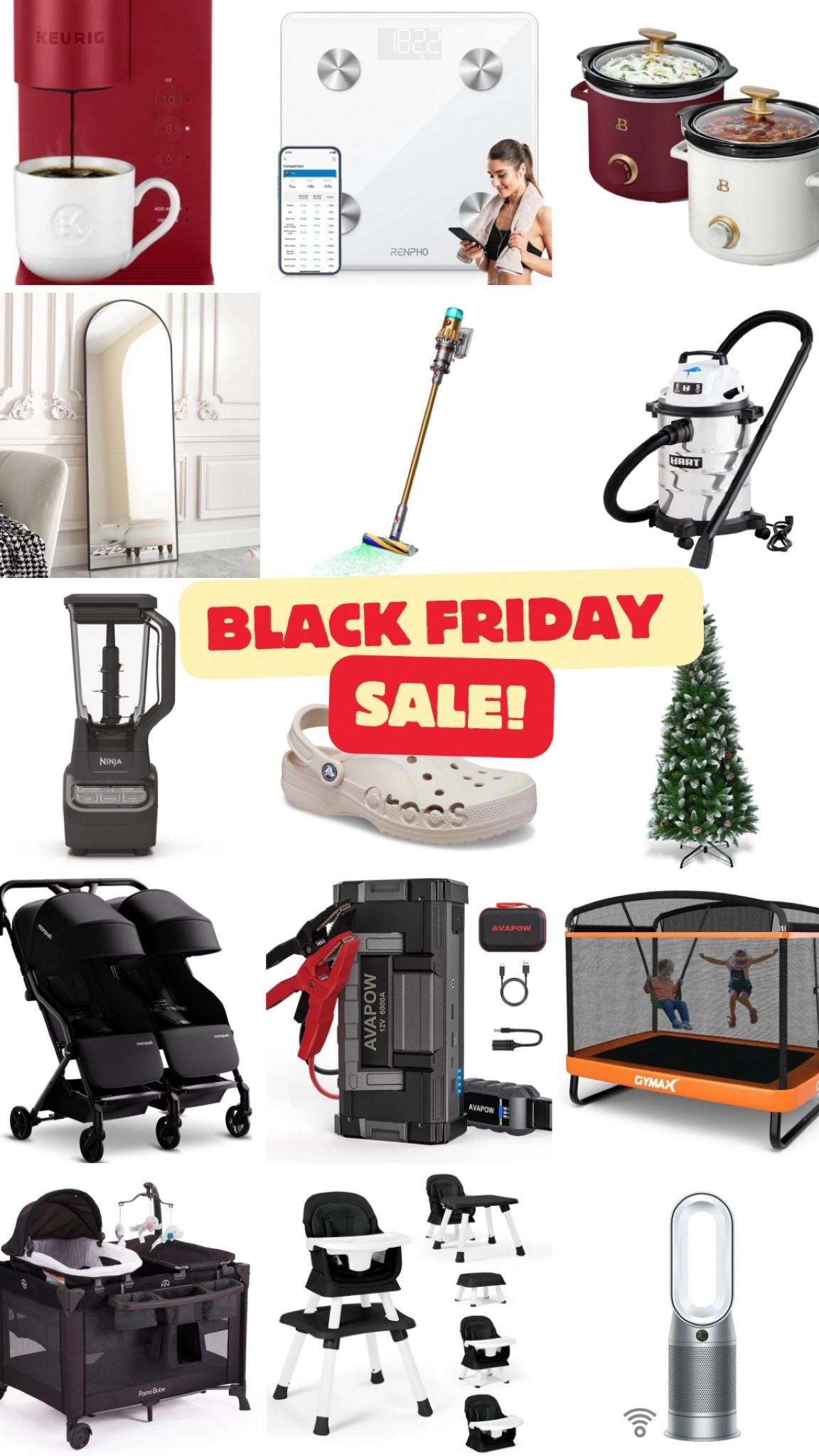 Black Friday Sale at Walmart! Huge Discounts! 
Dyson
Kitchenaide
Lego
Ninja Blender
Crocs
Baby Gear
Tons more!


#LTKGiftGuide #LTKCyberWeek #LTKHolidaySale
