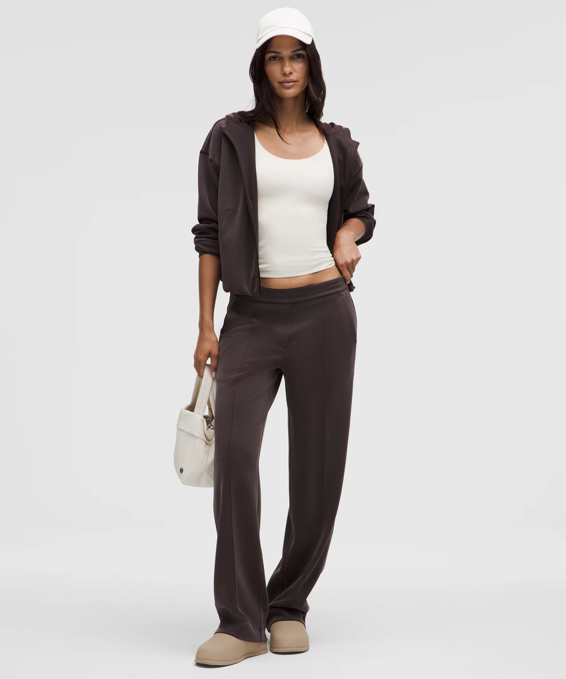 Softstreme Pintuck Mid-Rise Pant *Regular | Women's Pants | lululemon | Lululemon (US)