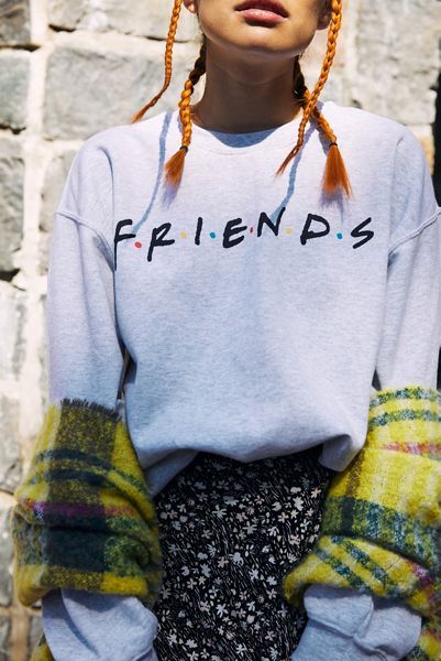 Friends Logo Crew Neck Sweatshirt | Urban Outfitters (US and RoW)