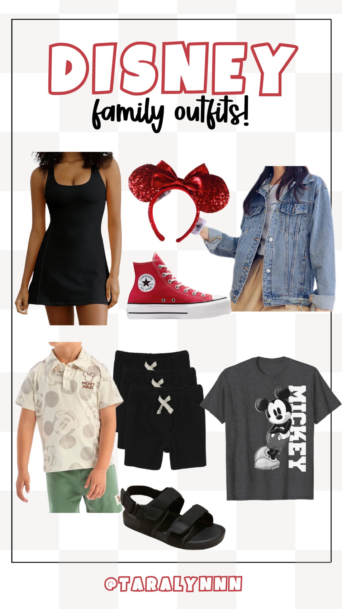 Shop our Disneyland Family Outfits ❤️

#disneyland #disney #disneyoutfits #mickeymouse #mouseears #outfitinspo #travel #vacation