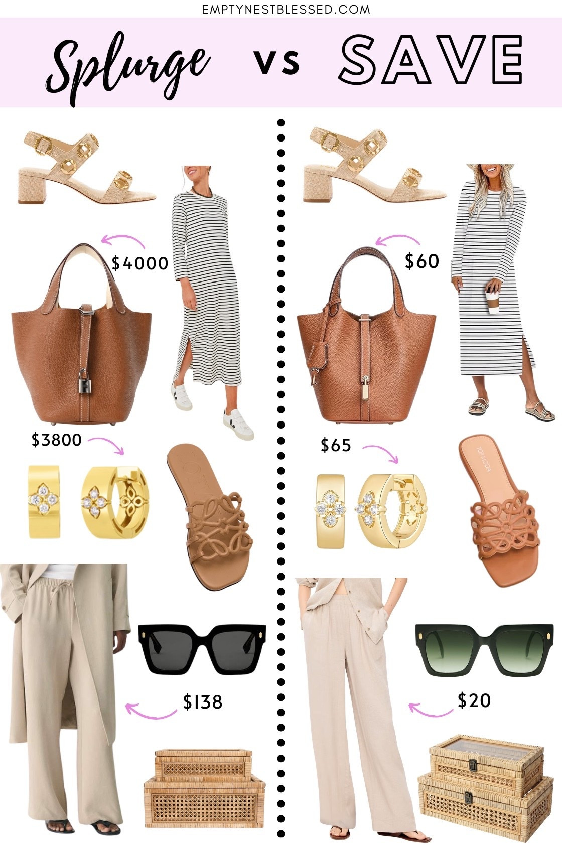 Designer style without the designer price tag? Yes please! ✨

If you love the look of high-end fashion but don’t love the splurge, this post is for you. We found some amazing save or splurge finds that give you the same stylish vibe for so much less! 👏

Tap to see all the lookalikes we’re loving right now!

#LTKSaleAlert #LTKSeasonal #LTKHome