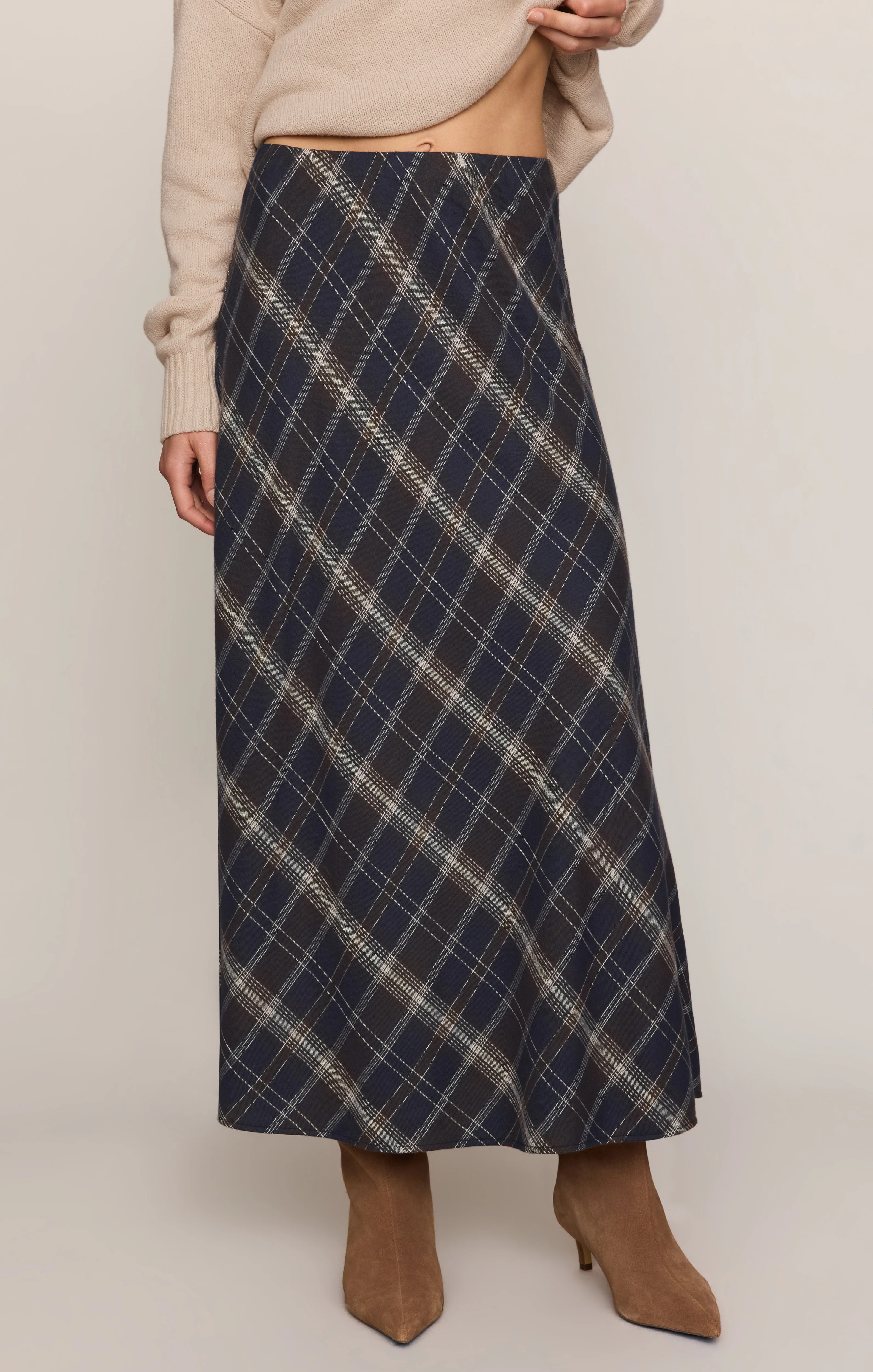 Crestview Plaid Maxi Skirt Eclipse / X Small | Z Supply