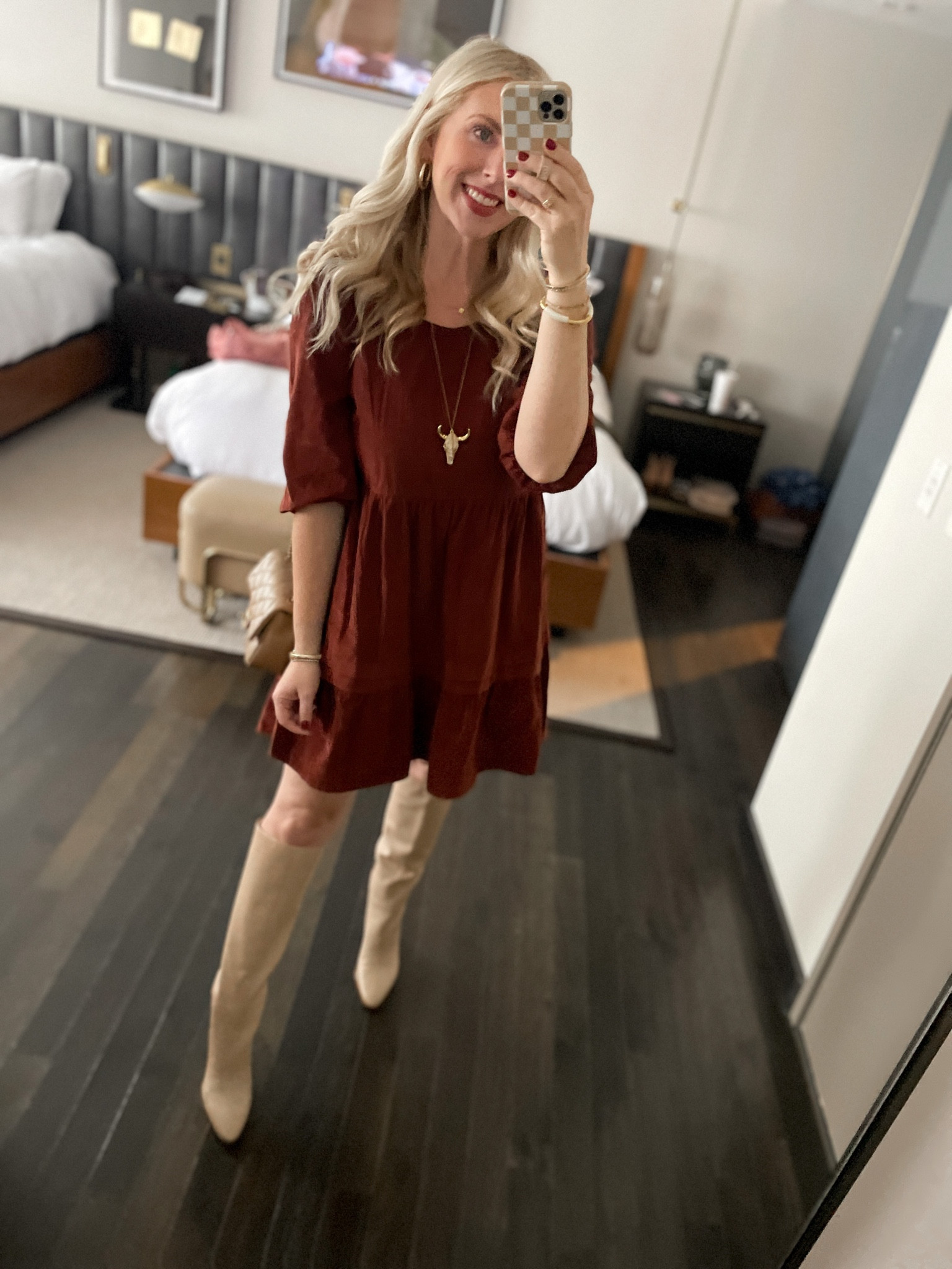 LTK con outfit, Walmart outfit, Walmart fashion, time and tru, corduroy dress, Marc fisher boots 

S dress 

#LTKCon #LTKfindsunder50 #LTKSeasonal