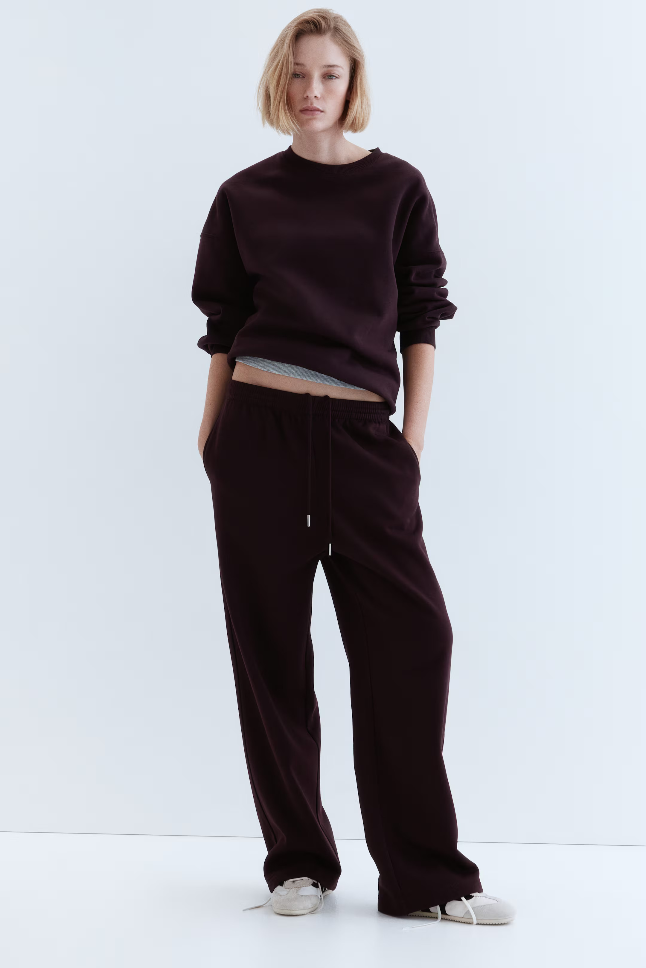 Women's Burgundy Sweatpants | H&M CA | H&M (US + CA)