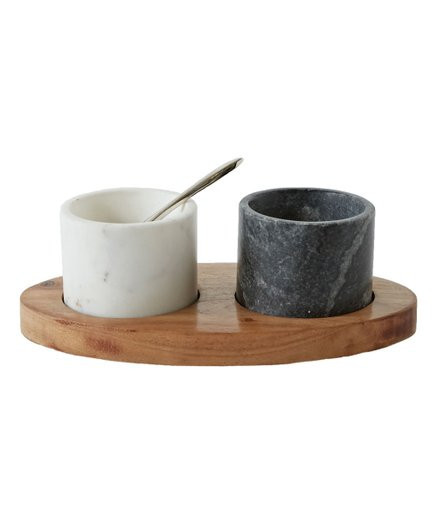 Hello Honey | Marble Serving Tray Set | Zulily