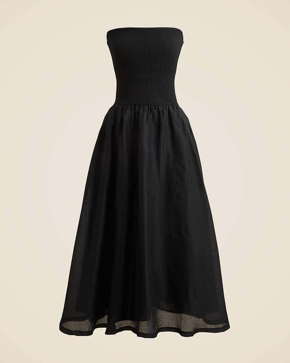 Strapless mixy dress | J. Crew US