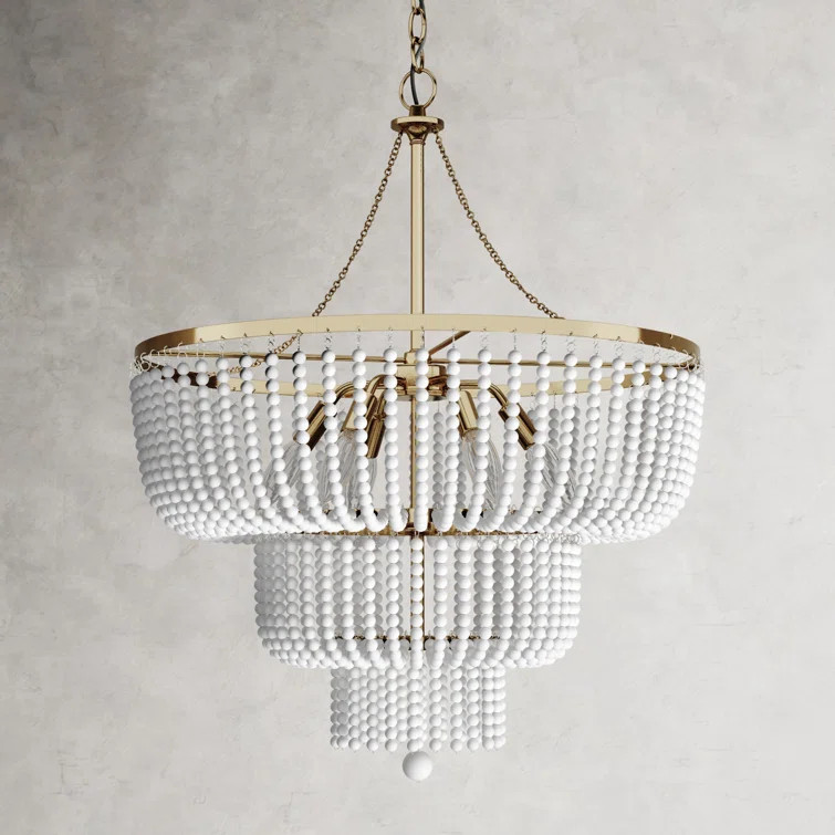 Anesha 6 - Light Dimmable Tiered Chandelier | Wayfair North America