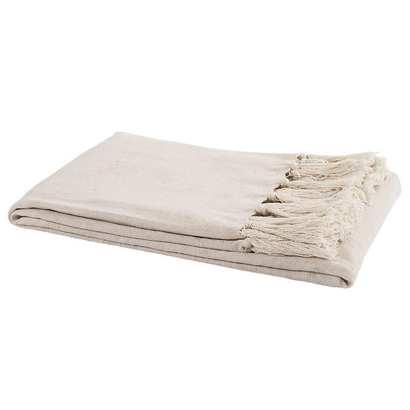 Washed Linen Throw - Natural - Ballard Designs | Ballard Designs, Inc.