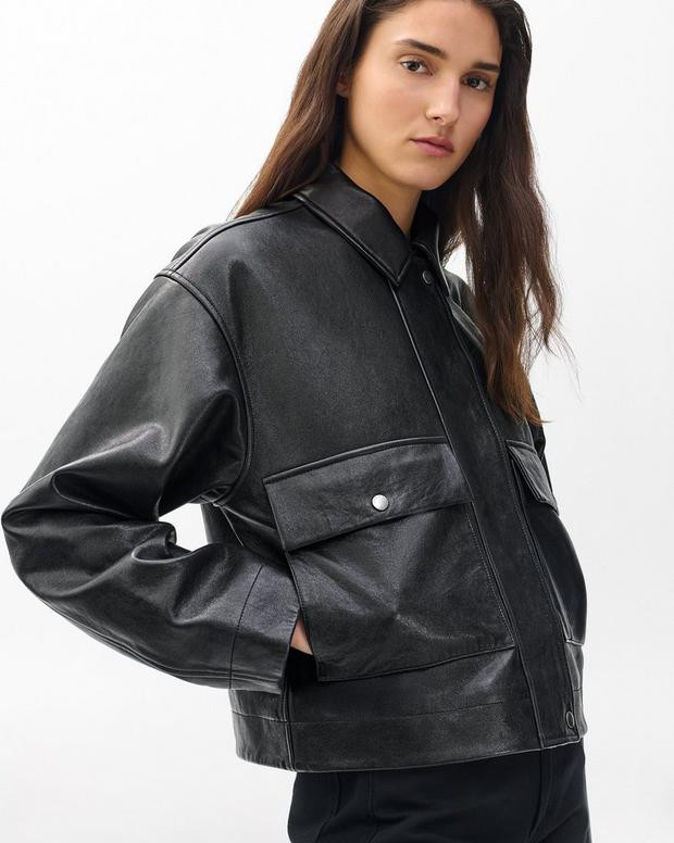 Nonie Lamb Leather Jacket | rag & bone