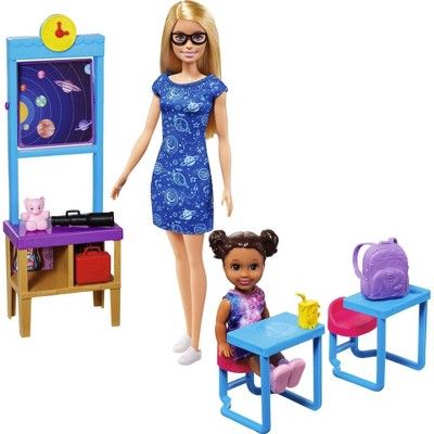 ​Barbie Careers Space Discovery Dolls & Science Classroom Playset | Target