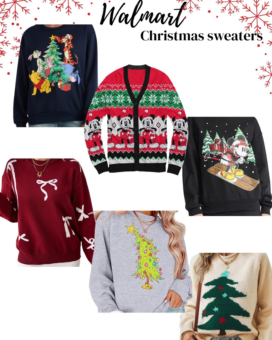 Proof you don’t have to overspend to look cute this season 🧣✨ These Walmart sweaters are all linked in my LTK! #uglysweater #christmassweater

#LTKSeasonal #LTKGiftGuide #LTKHoliday