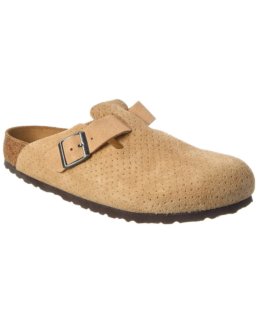 Birkenstock Boston BS Suede Clog | Shop Simon