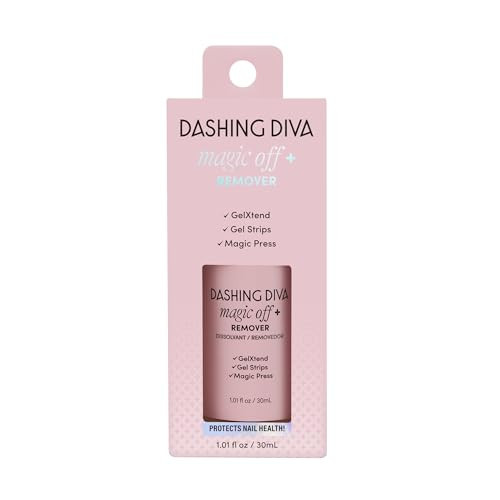 Dashing Diva Magic Off+ Remover - Press On Nail Remover with Niacinamide and Castor Oil | Amazon (US)