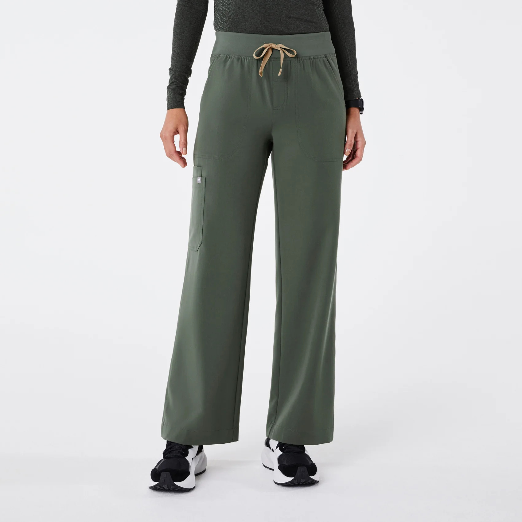 High Waisted Isabel Wide Leg Scrub Pants | FIGS
