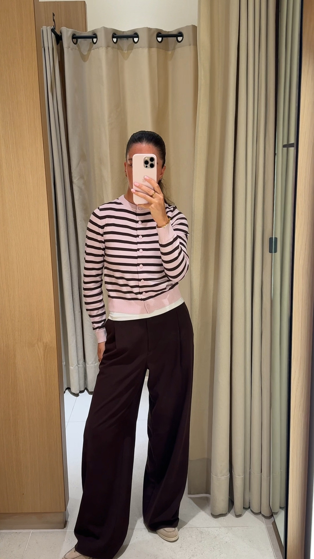 Workwear - 9-5 - corporate - stripe knit - casual corporate 

#LTKspring #LTKuk #LTKworkwear