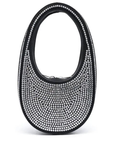 Coperni Swipe crystal-embellished Bag - Farfetch | Farfetch Global