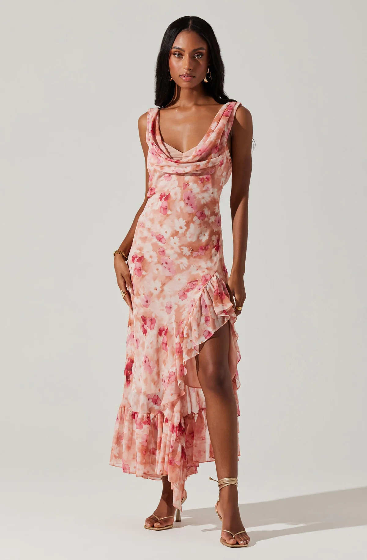 Cecilia Cowl Neck Maxi Dress | ASTR The Label (US)
