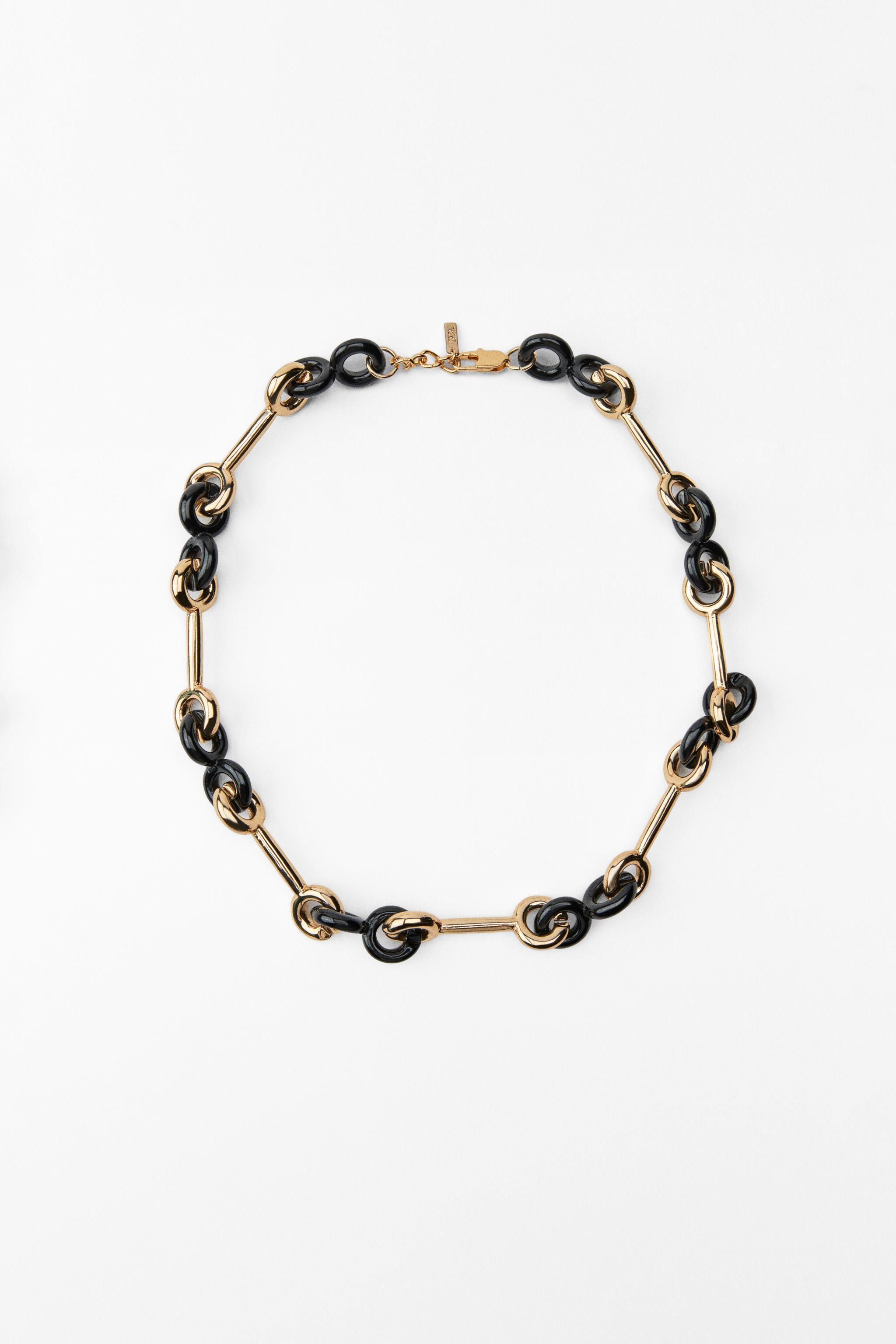 MIXED CHAIN NECKLACE | Zara US