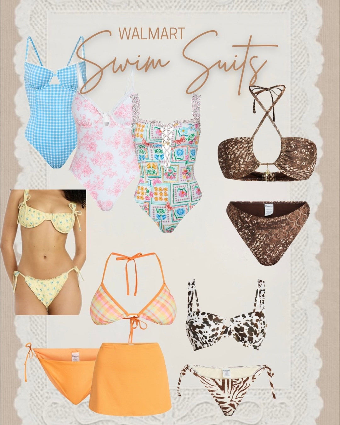 Dive into summer without breaking the bank! ☀️ I’ve rounded up the absolute cutest Walmart Swim finds that look way more expensive than they actually are. From vintage-inspired florals to bold animal prints, there is something for every vibe.

#LTKootd #LTKSeasonal #LTKSwim