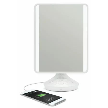 iHome 7" x 9" Reflect iCVBT2 Adjustable Vanity Mirror with Bluetooth Audio, Hands-Free Speakerpho... | Walmart (US)