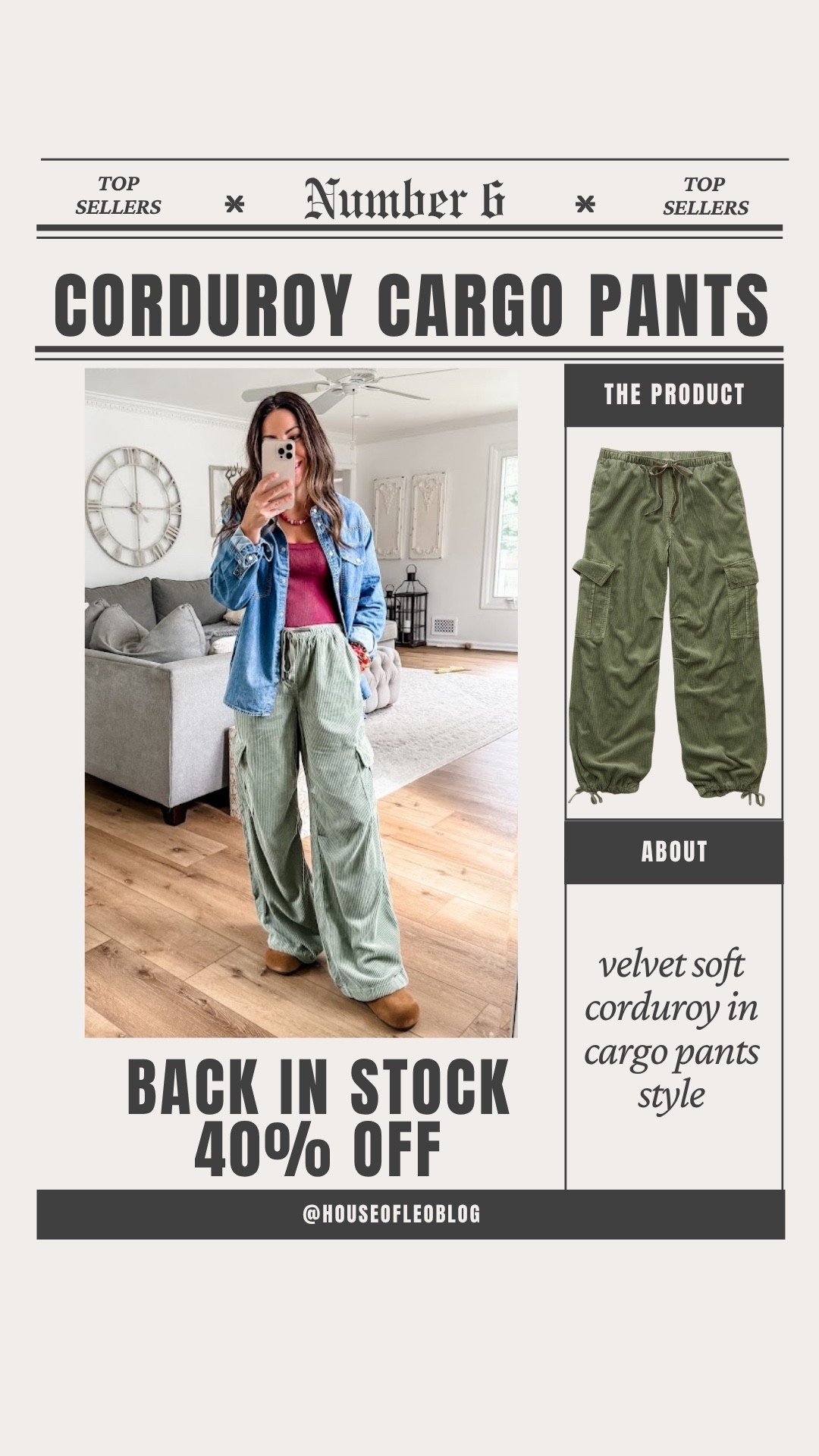 Cargo pants XS. Denim shirt small.
