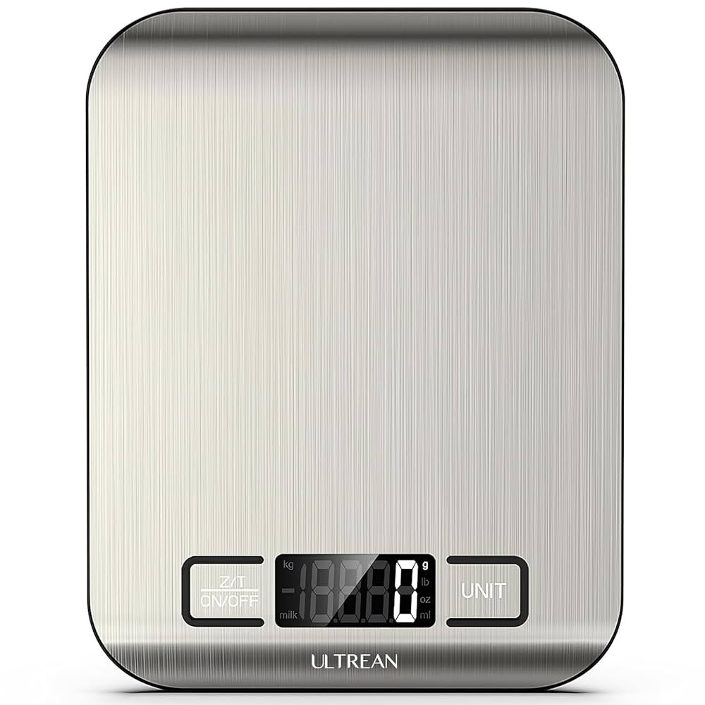 Ultrean Food Scale, 33lb Digital Kitchen Scale for Food Ounces Grams, 304 Stainless Steel, Type-C... | Amazon (US)