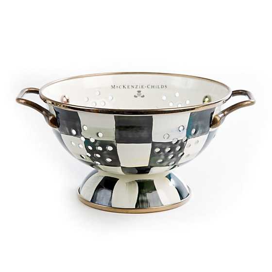 Courtly Check Small Colander | MacKenzie-Childs