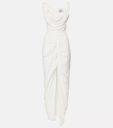 Bridal Panther gathered corset dress | Mytheresa (US/CA)