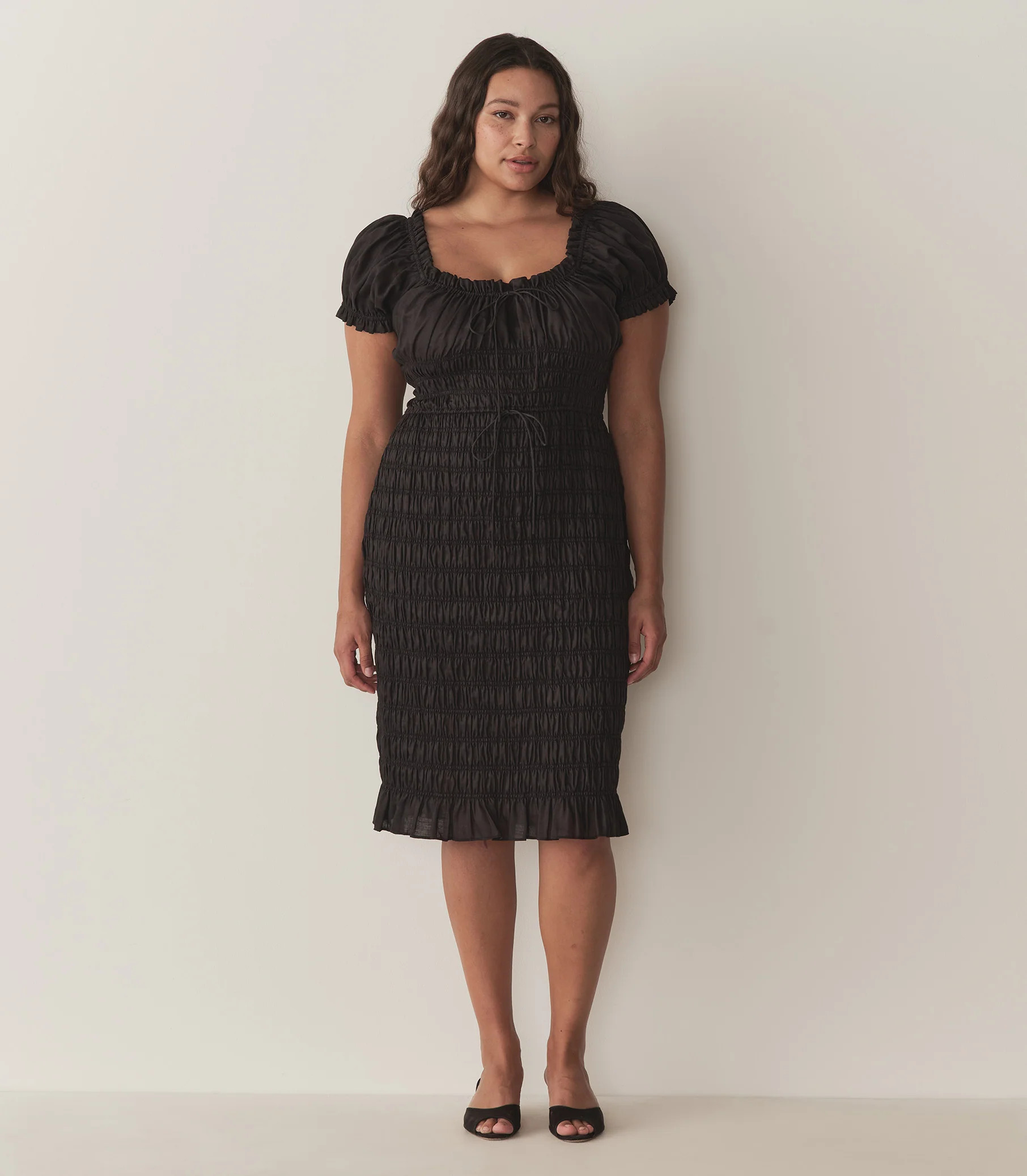 Rosalynn Dress - Black | DÔEN | DOEN