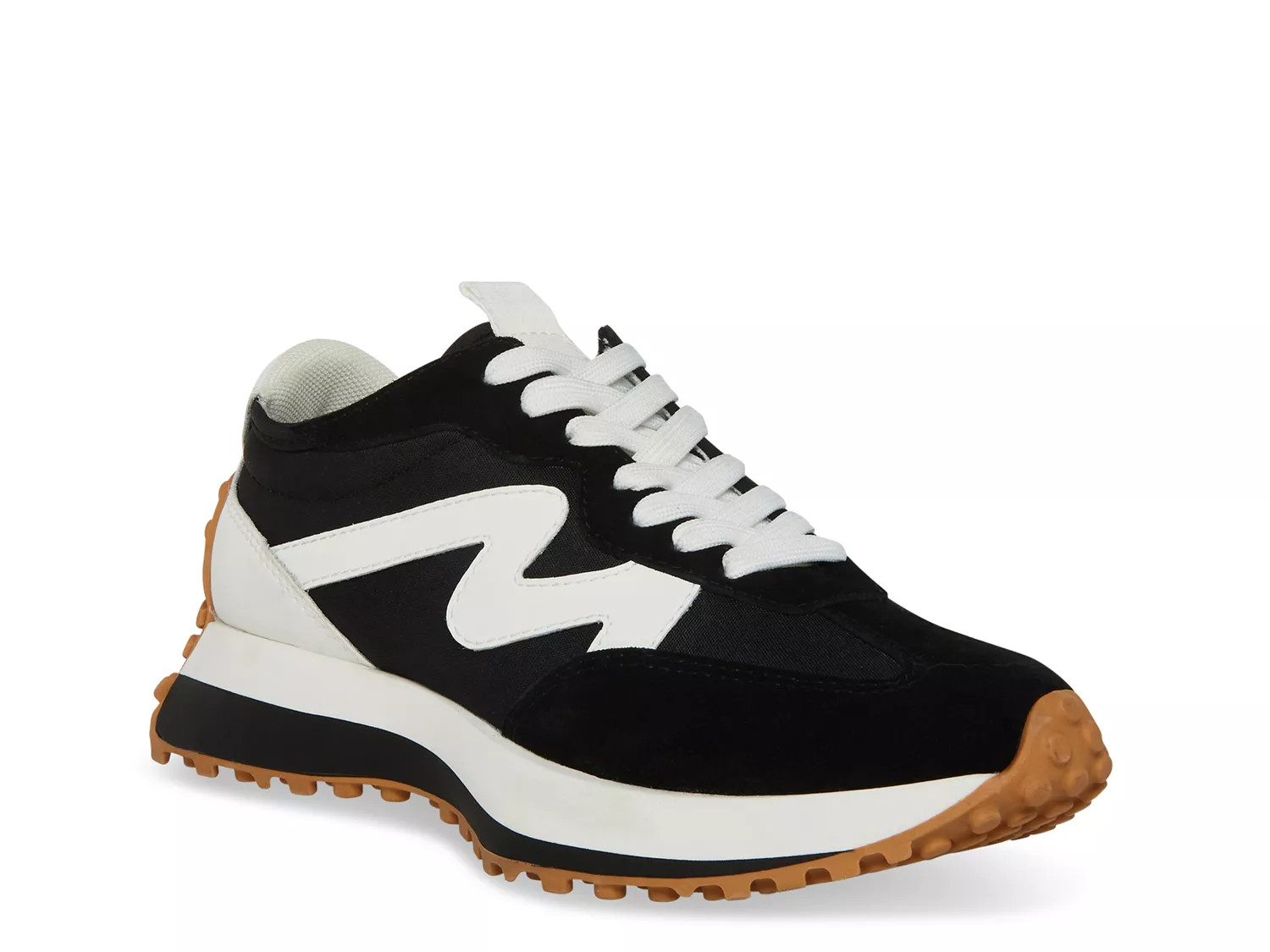 Steve Madden Campo Retro Jogger Sneaker | Women's | Black | Size 6 | Sneakers | DSW