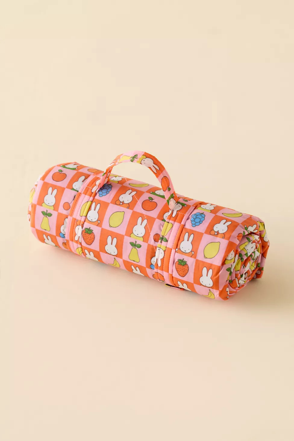 BAGGU & Miffy Puffy Quilted Picnic Blanket | Urban Outfitters (US and RoW)