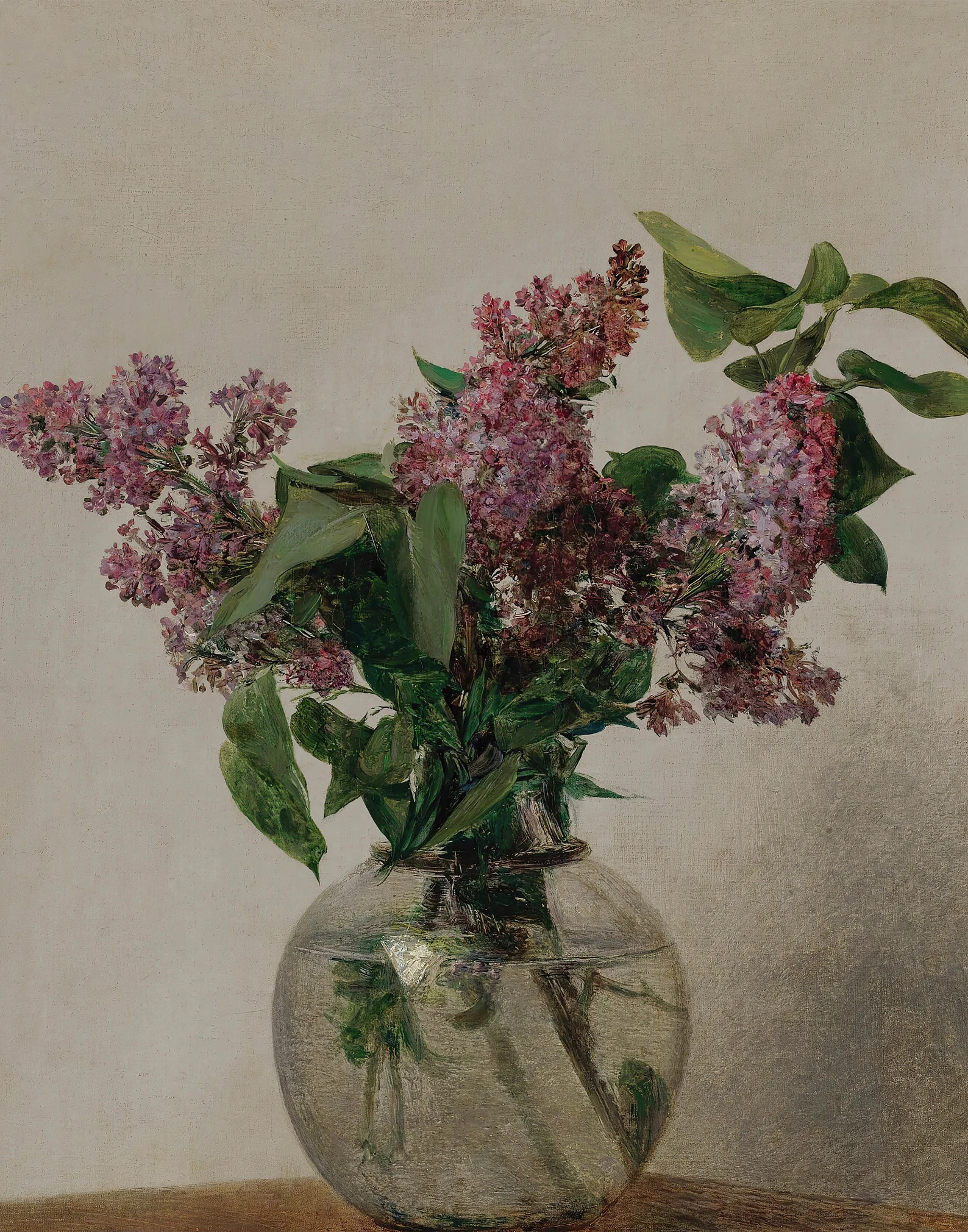 Vintage Lilac Painting / Flower Art Print / Victorian Floral Decor / #390 - Etsy | Etsy (US)