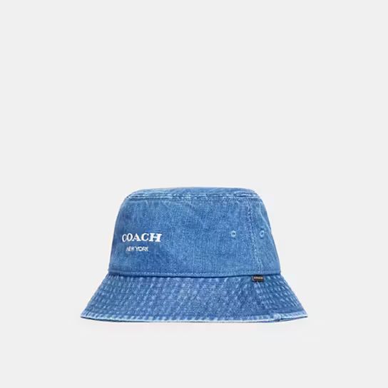 Denim Bucket Hat | Coach Outlet