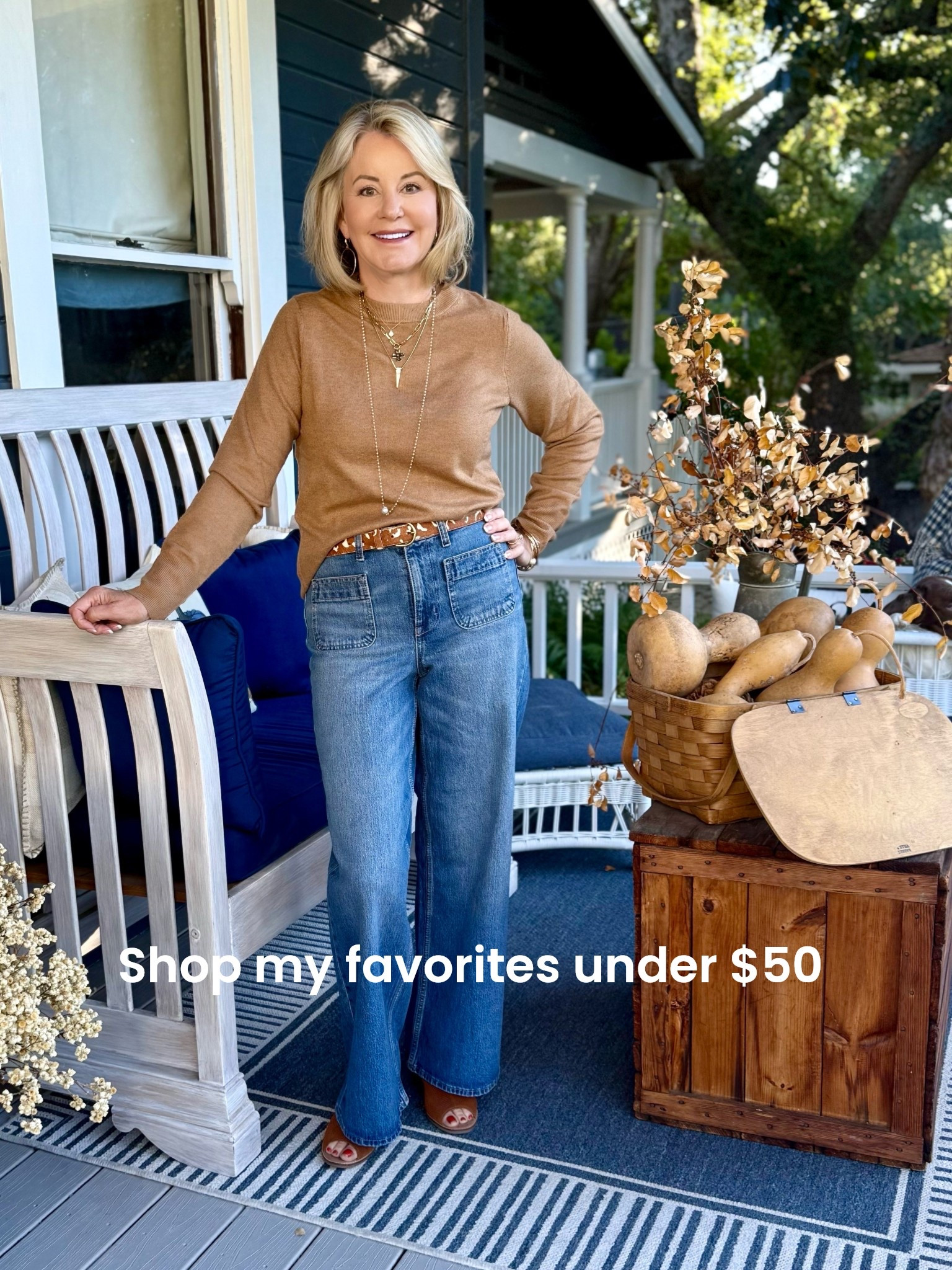 ✨ Chic, confident, and fabulous at any age! Fashion over 60 doesn’t have to break the bank — I’ve rounded up my favorite stylish finds, all under $50. From classic layers to timeless accessories, these pieces prove that great style is ageless (and affordable!). 💁‍♀️👗💫

#FashionOver60 #AffordableStyle #LTKOver50 #ChicOnABudget #TimelessStyle #StyleForEveryAge #LTKWomen #FashionFinds #Under50


#LTKOver40 #LTKFindsUnder50 #LTKStyleTip