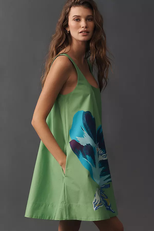 The Keiko Mini Dress by Maeve | Anthropologie (US)