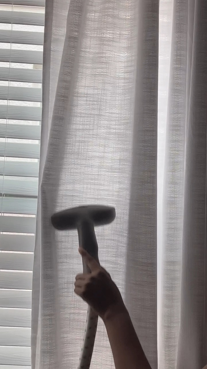 New curtains, Amazon home, fabric steamer, faux wood blinds, white curtains

#LTKunder50 #LTKhome #LTKunder100